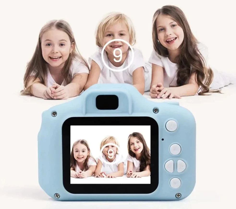 Câmera Digital Infantil Resistente + Cartão de 32 G