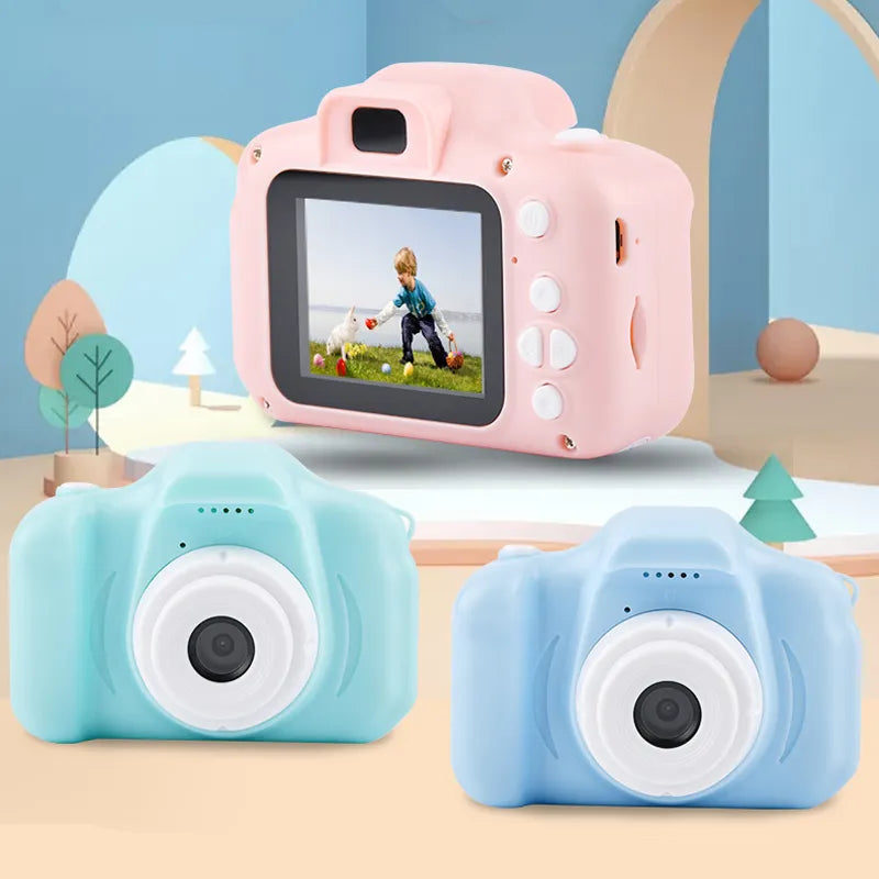 Câmera Digital Infantil Resistente + Cartão de 32 G